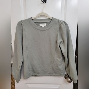 Small Free Assembly Green Sweatshirt